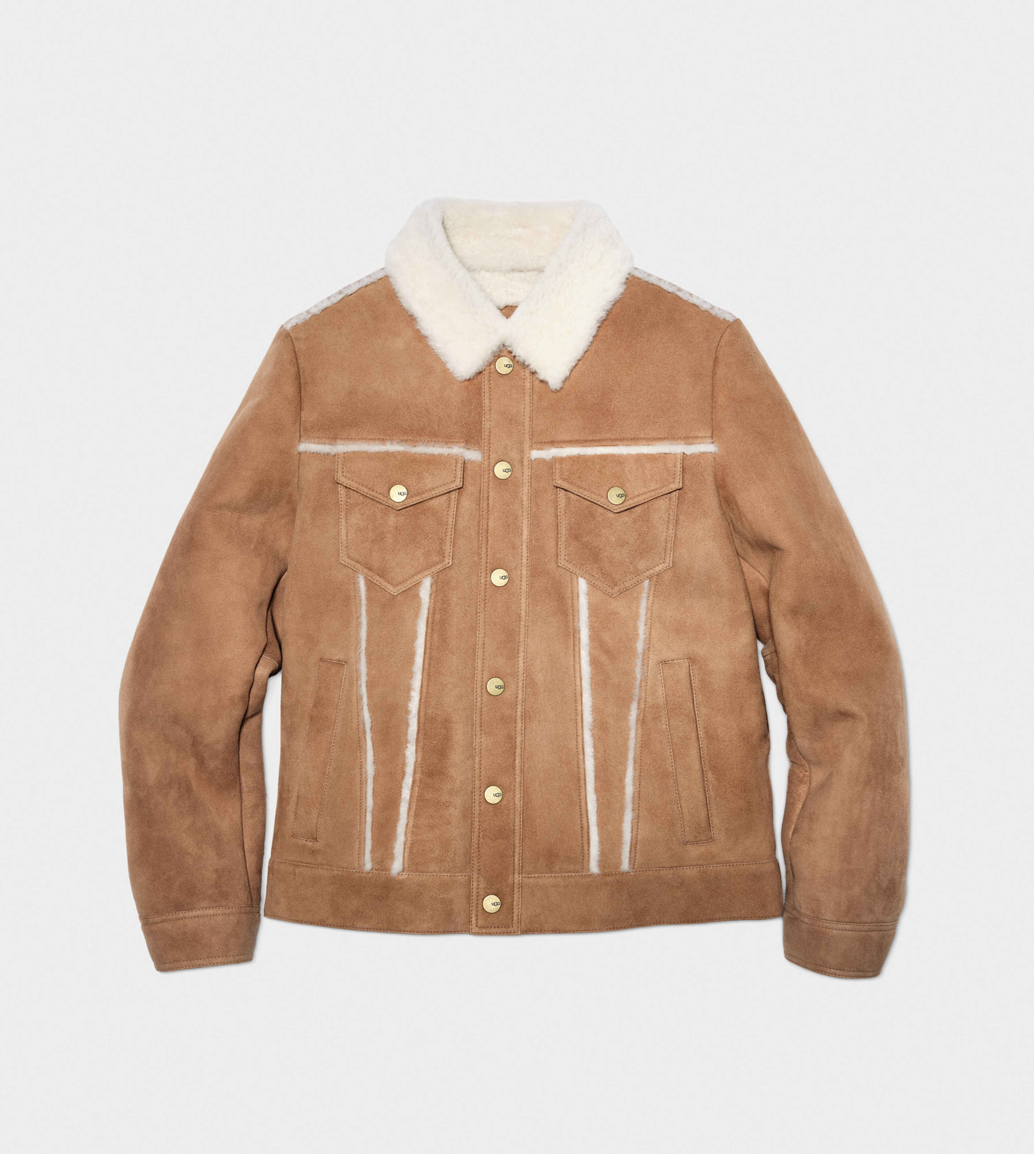 Men s Clint Shearling Trucker Jacket